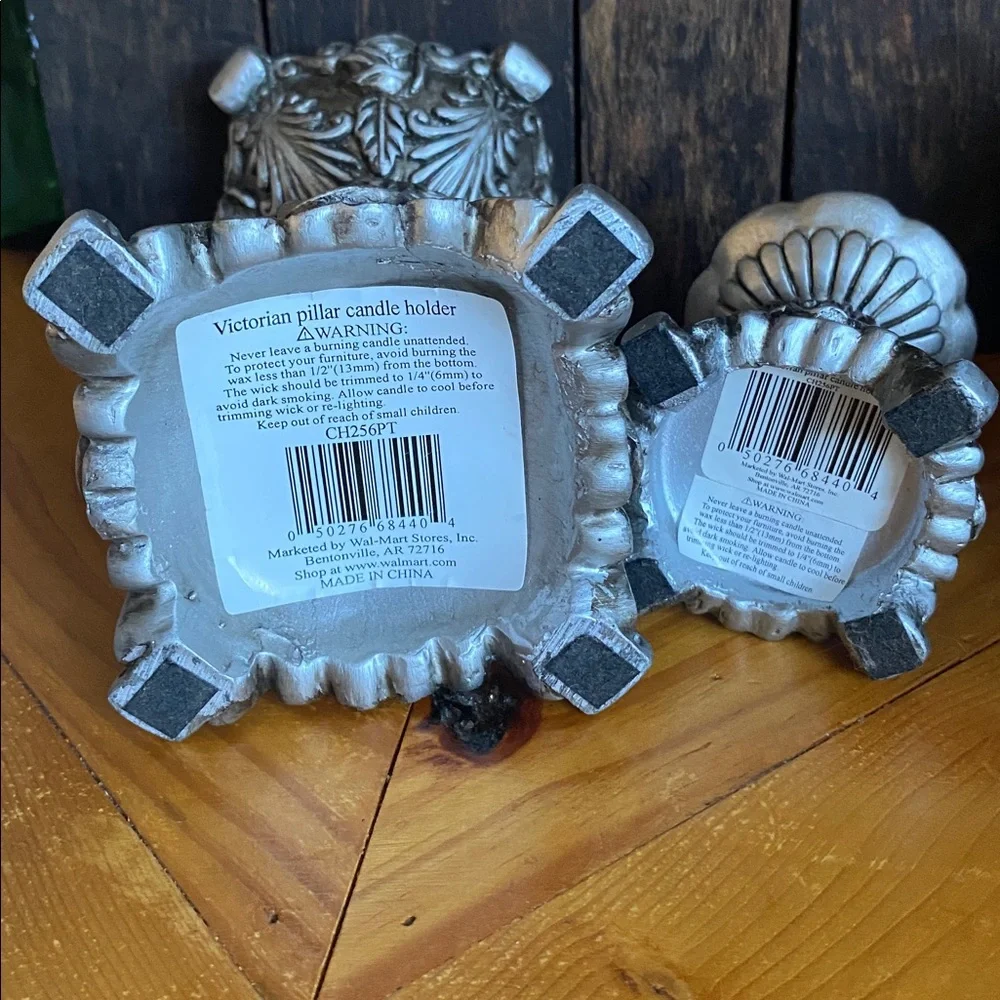 NWT Victorian pillar Candle Holders - Picture 5 of 6